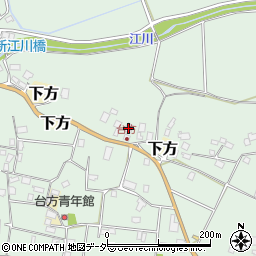千葉県成田市台方265周辺の地図