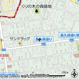 練馬大泉学園北郵便局周辺の地図