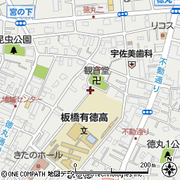 東京都板橋区徳丸2丁目周辺の地図