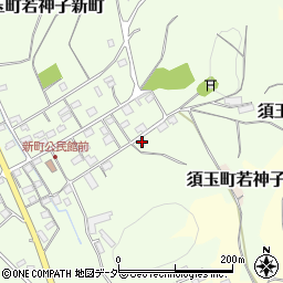 山梨県北杜市須玉町若神子新町388周辺の地図