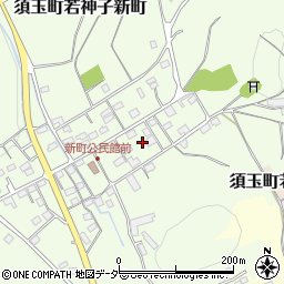 山梨県北杜市須玉町若神子新町137周辺の地図