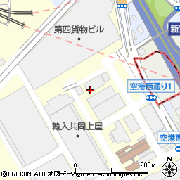 福山通運株式会社　成田空港支店周辺の地図
