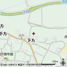 千葉県成田市台方350-2周辺の地図