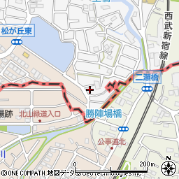 埼玉県所沢市久米1-7周辺の地図