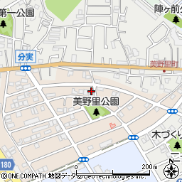 千葉県松戸市二十世紀が丘美野里町120周辺の地図