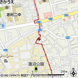 東京都北区赤羽西6丁目19-7周辺の地図