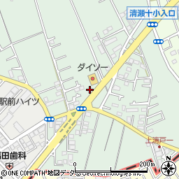 パレス斉藤２周辺の地図