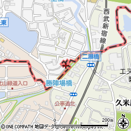 埼玉県所沢市久米12-20周辺の地図
