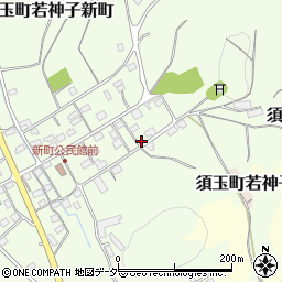 山梨県北杜市須玉町若神子新町132周辺の地図