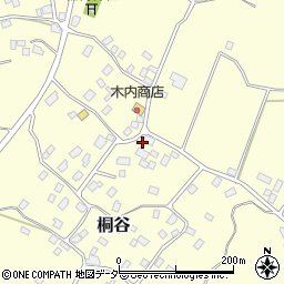 千葉県香取市桐谷459周辺の地図