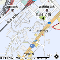 千葉県成田市不動ケ岡2144周辺の地図