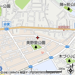 千葉県松戸市二十世紀が丘美野里町227周辺の地図