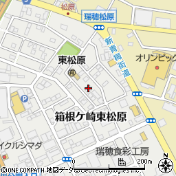 箱根ケ崎西会館周辺の地図