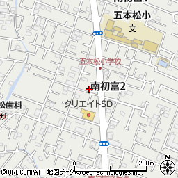 ファミリーマート鎌ヶ谷南初富店周辺の地図