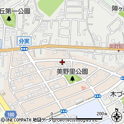 千葉県松戸市二十世紀が丘美野里町127周辺の地図
