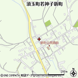 山梨県北杜市須玉町若神子新町73周辺の地図