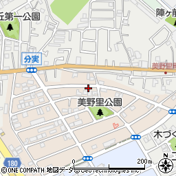 千葉県松戸市二十世紀が丘美野里町118周辺の地図