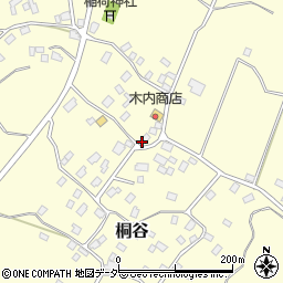 千葉県香取市桐谷529周辺の地図