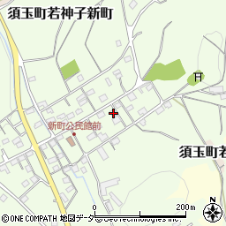 山梨県北杜市須玉町若神子新町135-1周辺の地図