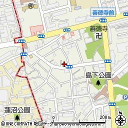 東京都北区赤羽西6丁目23-2周辺の地図