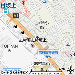巣鴨信用金庫志村支店周辺の地図