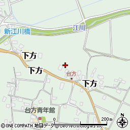 千葉県成田市台方270周辺の地図