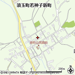 山梨県北杜市須玉町若神子新町79周辺の地図