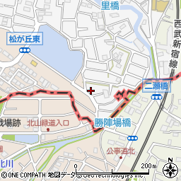 埼玉県所沢市久米1-47周辺の地図