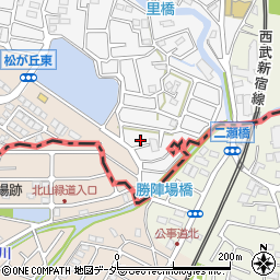 埼玉県所沢市久米1-49周辺の地図