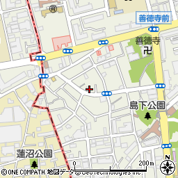 東京都北区赤羽西6丁目23-4周辺の地図