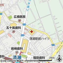 サカガミ清瀬店周辺の地図