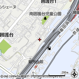 千葉県成田市囲護台1105-8周辺の地図