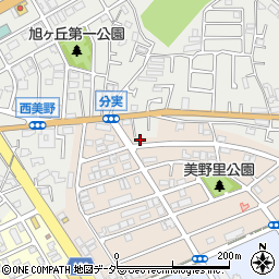 千葉県松戸市二十世紀が丘美野里町96周辺の地図