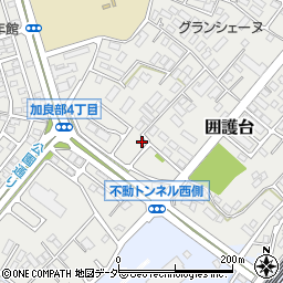 千葉県成田市囲護台1251周辺の地図