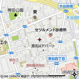 フロレゾン亀有周辺の地図