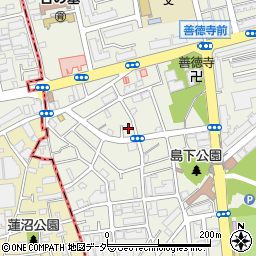 東京都北区赤羽西6丁目23-17周辺の地図