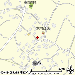 千葉県香取市桐谷527周辺の地図