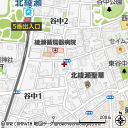 創庫生活館北綾瀬店周辺の地図