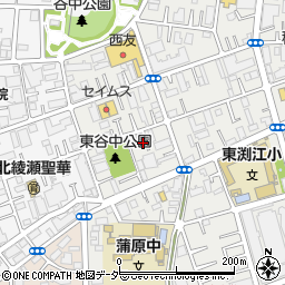 筑波豆腐店周辺の地図