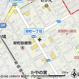 伝丸羽村店周辺の地図