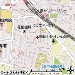 第二堀田湯周辺の地図