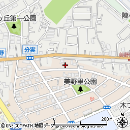 千葉県松戸市二十世紀が丘美野里町108周辺の地図