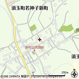 山梨県北杜市須玉町若神子新町87周辺の地図