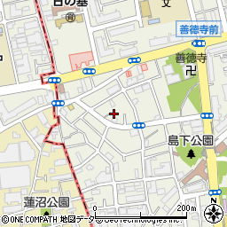 東京都北区赤羽西6丁目23-5周辺の地図