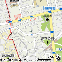 東京都北区赤羽西6丁目23-16周辺の地図