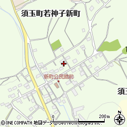 山梨県北杜市須玉町若神子新町85周辺の地図