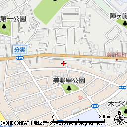 千葉県松戸市二十世紀が丘美野里町115周辺の地図