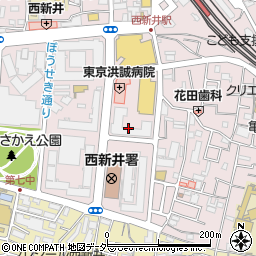 臨海セミナー西新井校周辺の地図