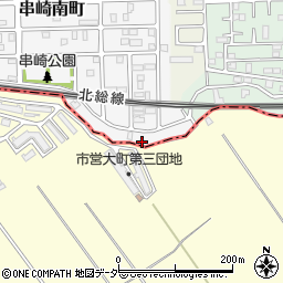 千葉県松戸市串崎南町247-6周辺の地図