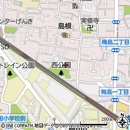 仁村自動車周辺の地図
